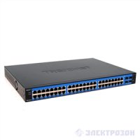  TRENDnet TEG-448WS Gigabit Web-Based Smart Switch (48port 10/100/1000 + 4port Mini-GBIC)