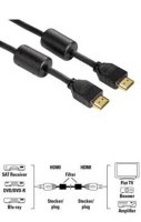  HDMI 1.3 (m-m), 0.75 ,  , 1080p,  , , Hama