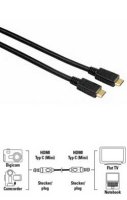  HDMI 1.3 mini C (m-m), 2.0 ,  , 1080p, , , Hama