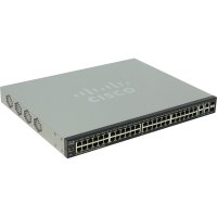 Cisco SB SF300-48PP-K9-EU  48- SF300-48PP 48-port 10/100 PoE+ Managed Switch w/Gig