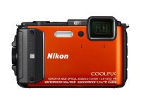  Nikon CoolPix AW130  16Mpix Zoom5x 3" 1080p 473Mb SDXC CMOS IS opt 1minF HDMI/KPr/D