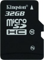   Micro SecureDigital Micro SecureDigital 32Gb HC Kingston (Class 10) (SDC10 / 32GBSP)