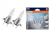   OSRAM  7 12V 55W Silverstar 2.0 +60% , 2 .