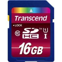   16Gb - Transcend High-Capacity Ultimate Class 10, UHS Class 1 - Secure Digital TS16GSDH