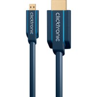  HDMI Clicktronic (70329) HDMI-microiHDMI, 3,0 