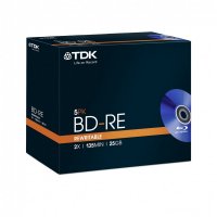  TDK BD-RE 25GB 2x JC/5