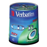  VERBATIM CD-R 80 52x DL CB/100