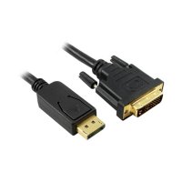  Greenconnect DisplayPort/DVI  1.8  GC-DP2DVI1-1.8m