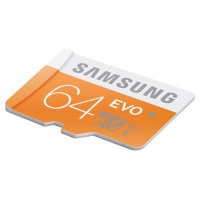   Samsung EVO (MB-MP64DA/RU) microSDXC Memory Card 64Gb Class10 UHS-I U1+ microSD--) SD A