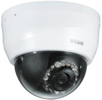  D-Link (DCS-6115) HD Indoor Fixed Dome Camera (LAN, 1280x1024, f=3.6mm, microSDXC, 12 LED)