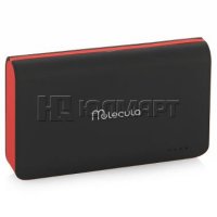   Molecula PB-6.0-02FBR, 2 USB-, Li-Pol, 6000 mAh, max 2,1 A,  Micro-