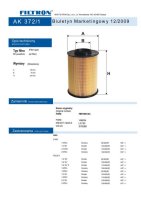 FILTRON   AK 372/1 (FORD FOCUS 04-/VOLVO S40/V50 04-)