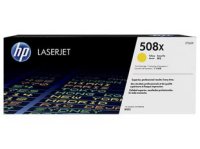  K  Hewlett-Packard HP 508X High Yield Yellow Original LaserJet Toner Cartridge (CF36