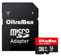   OLTRAMAX MicroSD 16Gb UHS-I(U1)