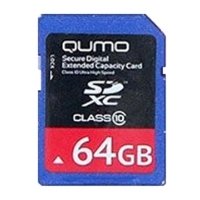   Qumo microSDXC class 6 64GB + SD adapter (QM64GMICSDXC6)