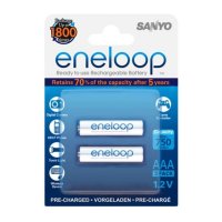  SANYO Eneloop 750 mAh 2 AAA (HR-4UTGB-2BP)