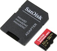   32Gb - SanDisk Extreme Pro - Micro Secure Digital Class 10 SDSQXCG-032G-GN6MA (