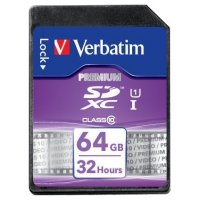   Verbatim SDXC Class 10 UHS-1 64GB