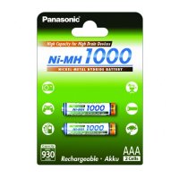  Panasonic BK-4HGAE/2BE 1000 mAh, 2 , AAA