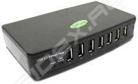  ST-Lab U340 RTL {Hub 7ports, USB 2.0, Black}