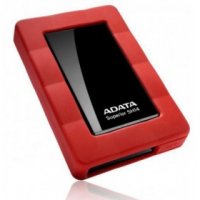   ADATA (AHD650-500GU3-CRD) DashDrive Durable HD650 Red USB3.0 Portable 2.5" HDD 500Gb EX