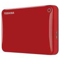    500 Gb Toshiba CANVIO Connect II 2.5" USB 3.0 Red (HDTC805ER3AA)