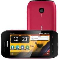  Nokia 603 Black Fuchsia