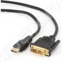  HDMI-DVI, 7.5m, Gembird "CC-HDMI-DVI-7.5MC"