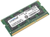   Crucial DDR3 8Gb, PC12800, SO-DIMM, 1600MHzl (CT102464BF160B) CL11, 1.35V/1.5V [R