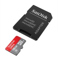   16Gb - SanDisk - Micro Secure Digital Ultra HC Class 10 SDSDQUAN-016G-G4A  