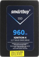  2.5" 960Gb Smartbuy Ignition 4 SB960GB-IGNT4-25SAT3, SATA 6Gb/s, R550 - W530 Mb/s, 91000 IOPS,