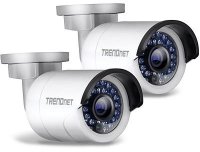 TRENDnet (TV-IP320PI2K) Outdoor 1.3MP HD PoE IR Network Camera Twin Pack (LAN, 1280 x 960, f=4mm, 30