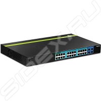 TRENDnet (TPE-2840WS) (24UTP 10/100/1000Mbps PoE + 4SFP)