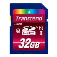   Transcend Secure Digital 32Gb HC Class10 / TS32GSDHC10U1