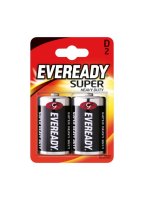  Energizer "Eveready Super Heavy Duty D" , 2  ()