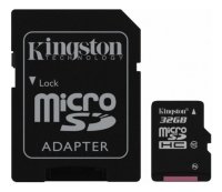   Kingston MicroSDHC 32GB Class10+