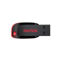 Sandisk Usb  () Cruzer Blade 128Gb Black Red (Sdcz50-128G-B35)