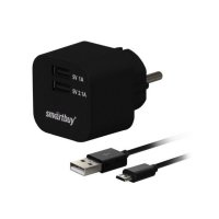 Smartbuy   Volt Combo 2xUSB 3.1A + MicroUSB SBP-2050 Black