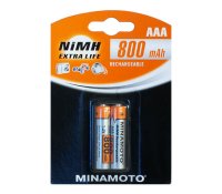  AAA - MINAMOTO 800 mAh NiMH (2 )