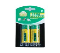  C - MINAMOTO R14 2500 mAh NiCd (2 )