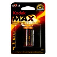  AAA - Kodak MAX Alkaline 1.5V LR03 BL2 (2 )