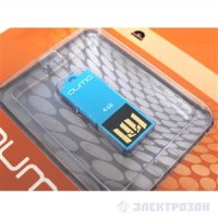 - USB2.0 4  QUMO Sticker Blue ( QM4GUD-STR-Blue )