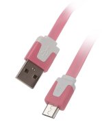   MrCable USB 2.0 to Micro USB 1m Pink MDU2.AMC.M-01-FT