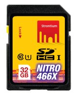   32Gb - Strontium NITRO - Secure Digital HC UHS-I Class 10 SRN32GSDU1