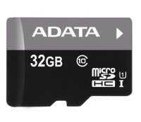   32Gb - A-Data Premier - Micro Secure Digital HC Class 10 UHS-I U1 AUSDH32GUICL10-R