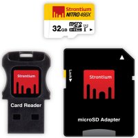   32Gb - Strontium NITRO - Micro Secure Digital HC UHS-I Class 10 SRN32GTFU1C  