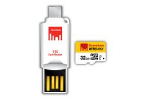   32Gb - Strontium NITRO - Micro Secure Digital HC UHS-I Class 10 SRN32GTFU1T + OTG Card