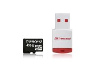   4Gb - Transcend - Micro Secure Digital HC Class 10 TS4GUSDHC10-P3 c -