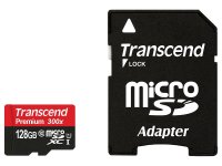   128Gb - Transcend - Micro Secure Digital XC Class 10 UHS-I TS128GUSDU1   