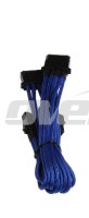  BitFenix Molex to 3 x Molex Blue/Black 20 cm